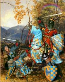 Titolo: The magic sword, Excalibur
Autore: Howard David Johnson
Fonte: http://www.howarddavidjohnson.com/arthurian.htm