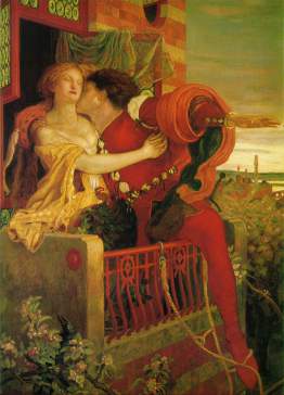 Madox Brown - Romeo and Juliet