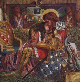 Rossetti - The wedding of Saint George and Princess Sabra